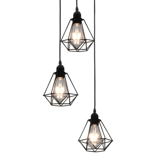 Lampadario con design diamante - con,