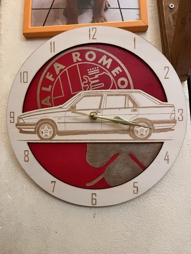 Orologio parete alfa romeo - orologio,