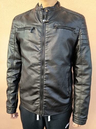 Giacca similpelle uomo clayton - similpelle,