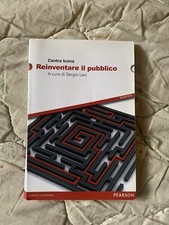 LIBRO UNIVERSITÀ “REINVENTARE IL PUBBLICO” PEARSON SERGIO LEVI