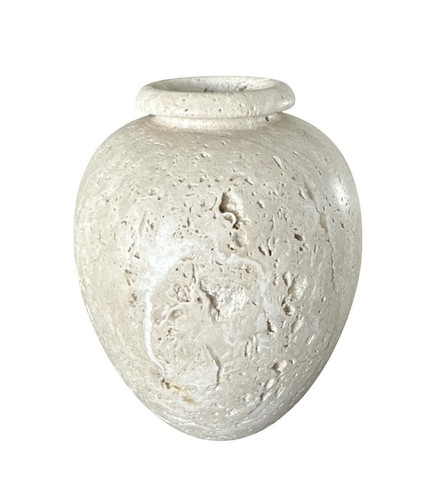 Vaso travertino romano - vaso, in