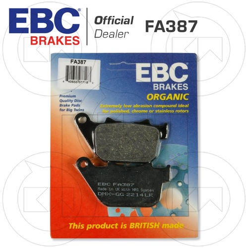 Pastiglie freno posteriore ebc - freno,