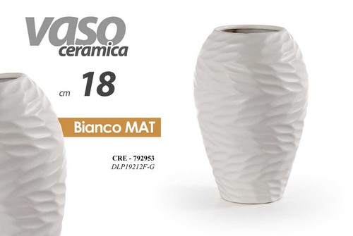 Vaso ceramica fiori - ceramica,