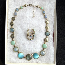 Elegante set collana e