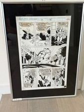 SAL BUSCEMA Spettacolare Spider-Man 201 PAGINA 18 fumetto originale