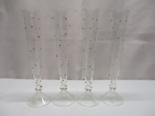 GEORGES MATHIEU FLAUTI CHAMPAGNE con PUNTI ORO RIALZATI ~ FIRMATO RARO! ~ 10 5/8"