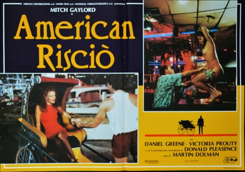 Fotobusta american riscio - fotobusta, riscio'