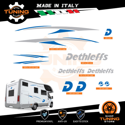 Kit adesivi camper - kit, dethleffs