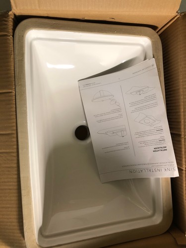 Lavandino bagno sottopiano
