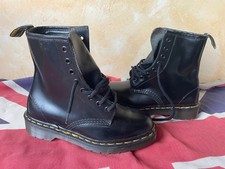 ANFIBI DR MARTENS 1460 made in england rare boot UNISEX PELLE nero EUR. 36 uk 3