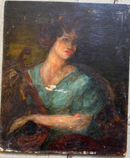 ::DIPINTO OLIO RAGAZZA