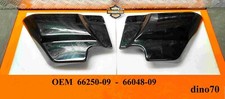 Harley Davidson scocche fianchetti laterali nero lucido Touring dal 2009 in poi
