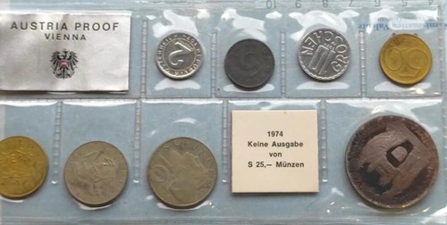 Austria coin pcs - austria, 8