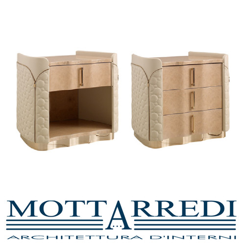 Comodino legno con fianchi - in,