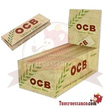 Cartine OCB Organic Hemp Corte In Canapa Biologica 50 Libretti