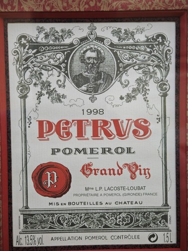 Château petrus pomerol 1998 - petrus,