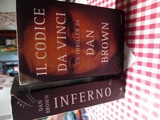 Libri Dan Brown "Codice da Vinci" + "Inferno"