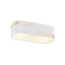 Plafoniera moderna oro bianco
