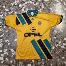 VINTAGE BAYERN MONACO 1993-1995 FOOTBALL SHIRT TRIKOT OPEL ADIDAS