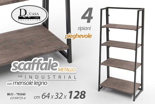 Mobile scaffale metallo - mobile,