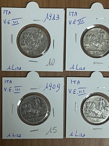 Scegli argento regno lire - regno, 1