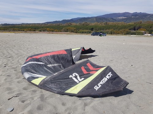 Kite slingshot rally - kite,