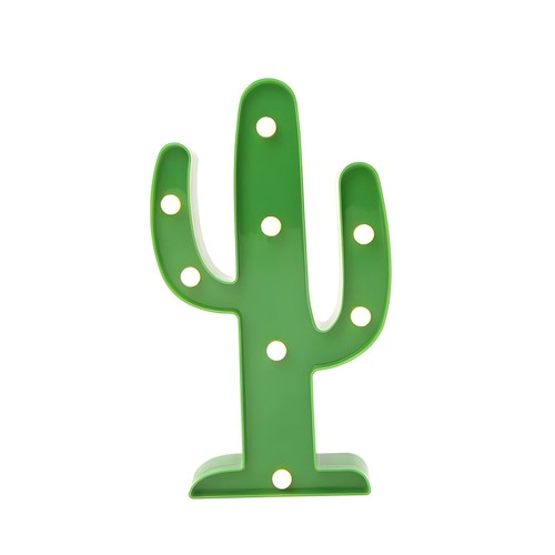 Luce led espositore cactus - espositore,