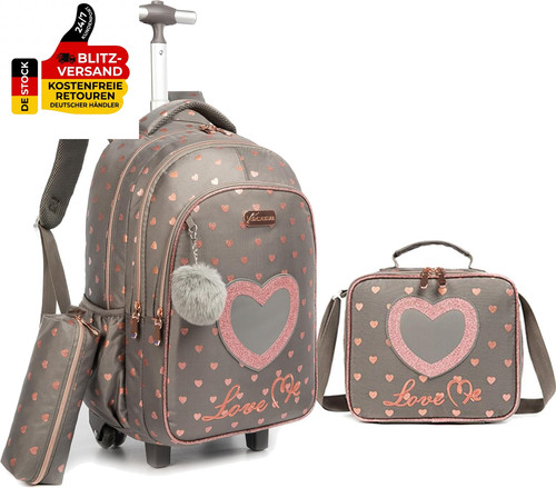 Htgroce zaino scuola con ruote - htgroce,