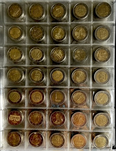 Collezione monete euro lire - collezione,