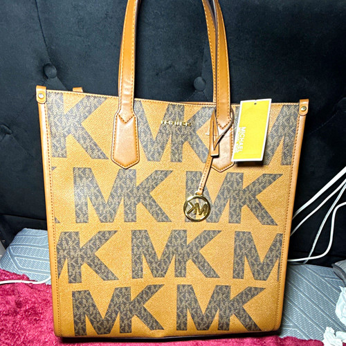 Michael kors logo tote - mk,