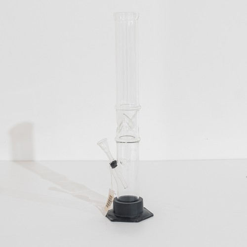 Bong vetro trasparente con - in,