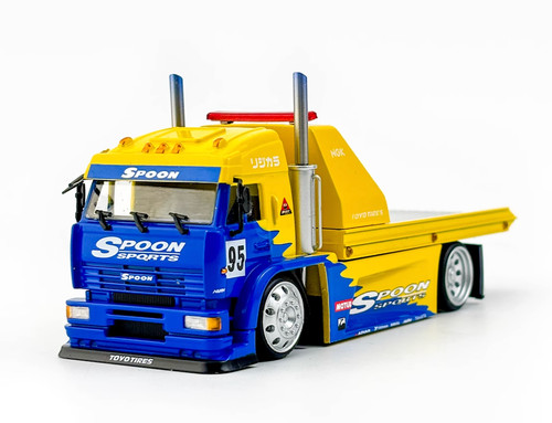 Modellino camion rimorchio
