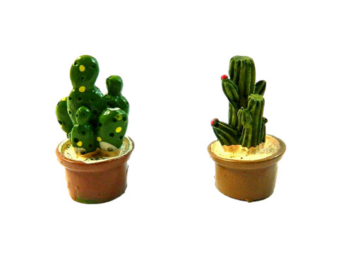 Vaso con cactus - cm, 1,5x3h