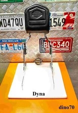 Harley Davidson sissy bar schienalino poggia schiena cromato originale x Dyna