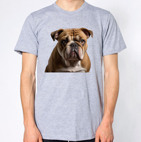 Shirt bulldog inglese uomo - bulldog,