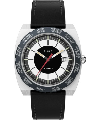 Nuovo timex world time 1972 - time,