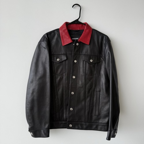 Dsquared leather jacket - dsquared,