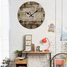 Orologio da Appendere Orologio da Parete Multicolore Quarzo Vecchio Stile Vintag