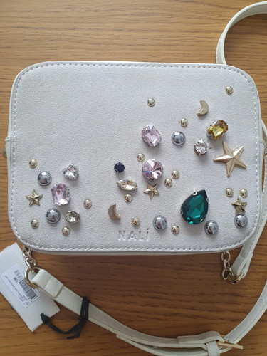 Borsa tracolla nali - a, crema