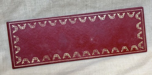 Cartier booklet certificate - cartier,