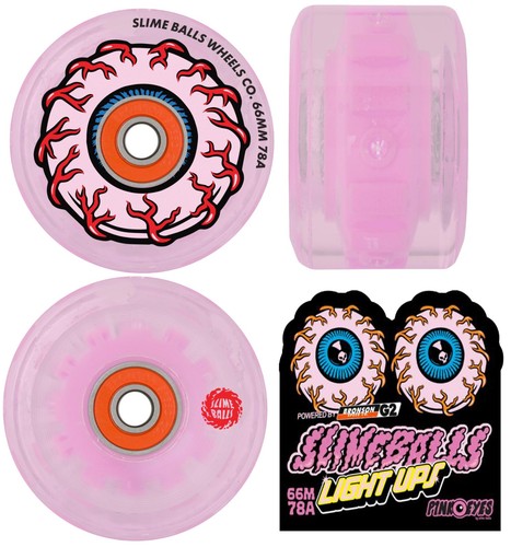Santa cruz slime balls - slime, pink