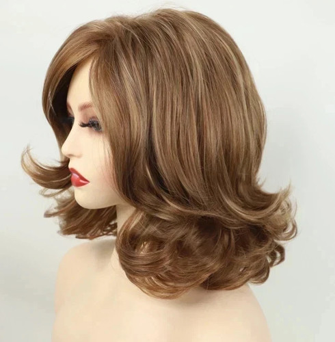 Parrucche ondulate capelli