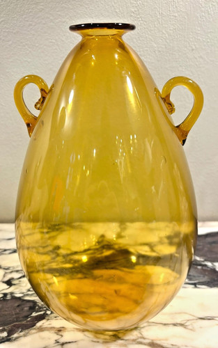 Vaso soffiato vetro di - vaso,