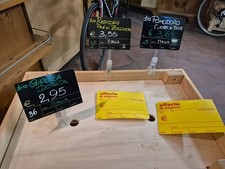 Lavagnette segnaprezzi ortofrutta