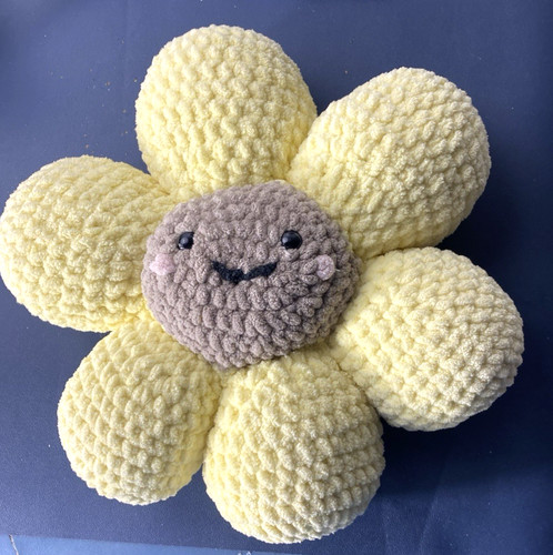 Cuscino all uncinetto - all'uncinetto, 12"
