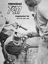 advertising Pubblicità-MOTO TGM 50/125 /250 RC 1978 MOTOITALIANE MOTOSPORT EPOCA