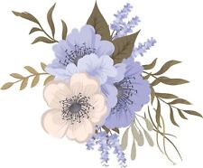 Flower Wall Art Vinyl Window