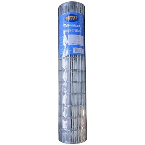 Galvanized welded mesh - galvanized, 36x50ft