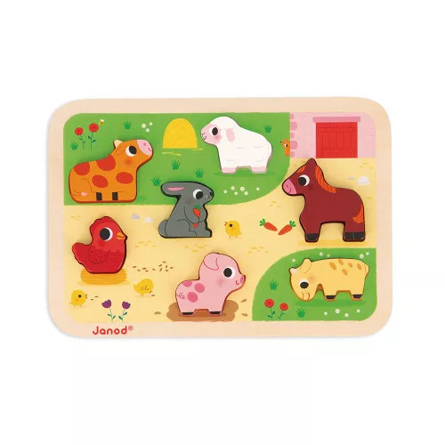 Janod puzzle chunky della - janod,