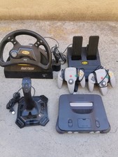 Nintendo 64 Volante e Joystick Tutto Il Lotto